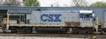 CSX 5886 sits in the yard